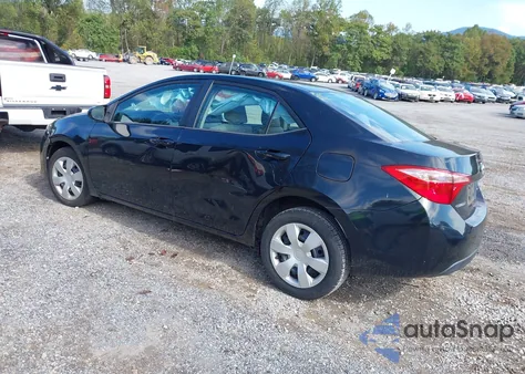 2017 Toyota Corolla Le from USA, damaged, VIN 2T1BURHEXHC889277